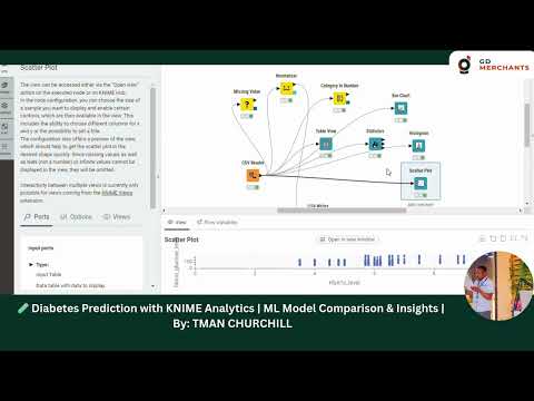🧪 Diabetes Prediction with KNIME Analytics  ML Model Comparison & Insights