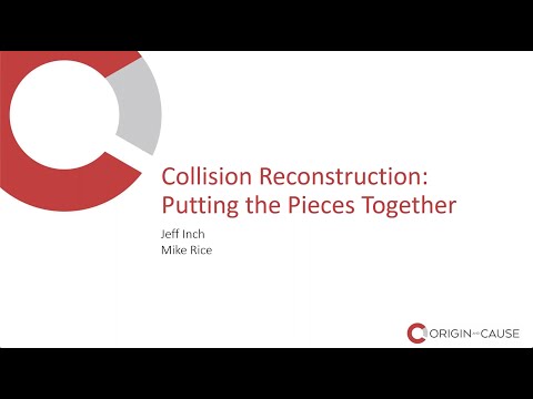 Accident Reconstruction  Putting the Pieces Together
