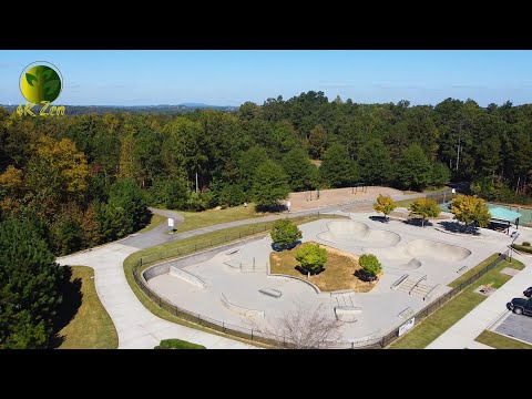 A Drone's Day Out At The Park - 4K Zen