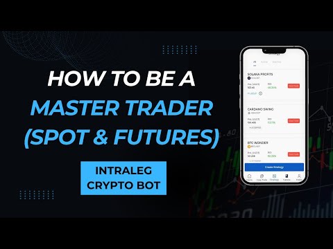 How to become a Master Trader for Futures & Spot Trading in Intraleg CryptoBot? Tutorial for Masters