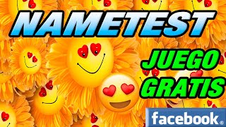 Nametest Juego Gratis de curiosidades sobre ti en Navegador Web y Facebook Gameroom