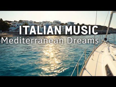 🎶 Italian Vibes & Mediterranean Music 🎶 2+ Hours Scenic Amalfi Coast & Lake Como Relaxation 4K