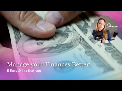 Financial Literacy 101: 5 easy steps to Manage your Finances Better!