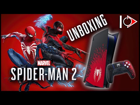 The NEW 'Spider Man 2' PS5 Bundle UNBOXING