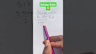 Steps To Solving Ratio ✅ #ratio #students #education #learnmaths #mathematics #maths #fractions