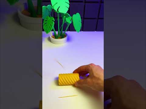 Gravity-Powered Toothpick Dispenser | Print-in-Place 3D Print 🙌