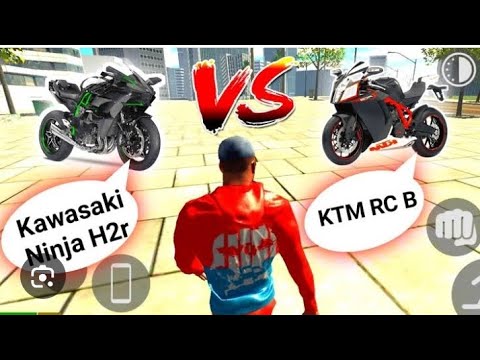 Ninja h2r 🆚 ktm 😱😱😱😲😲💯💯👍👍🙏🏻🙏🏻