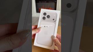 In love 📱☁️ #apple #unboxing #asmr #iphone17 #iphone17pro