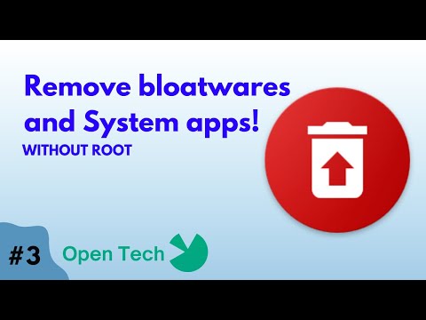 Remove bloatware and system apps using Canta #android #developer #canta
