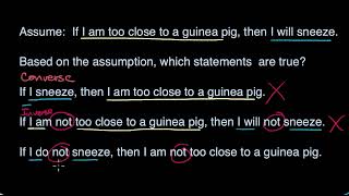Conditional statements and logical equivalence | Geometry (TX TEKS) | Khan Academy