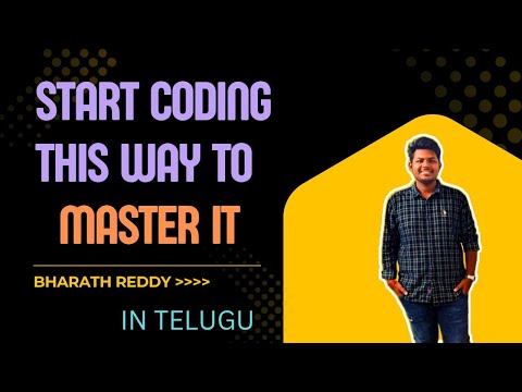 How to Start Coding? Beginner’s Guide to Programming 🚀 | Telugu