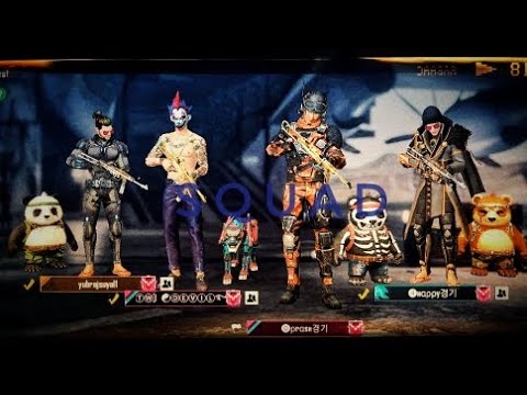 Free fire|| Rush Gameplay with squad|| Join us