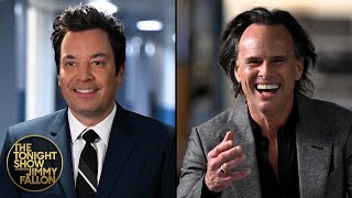 Jimmy and Walton Goggins’ Long Awkward Walk | The Tonight Show Starring Jimmy Fallon
