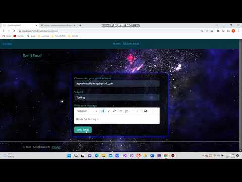 Send Email , ASP NET CORE MVC .Net6