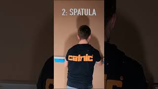 Plastering Walls DEAD FLAT (4 Big Tips Revealed) #shorts #diy #plastering