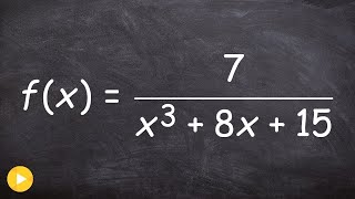 How to find the domain of a rational function - domain and range