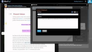 Cengage Learning- MindTap Reader Highlights Video