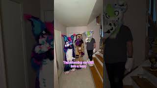 He will be transform #furry #fursuit #costume #cosplay