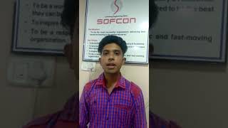 Testimonial - Farhan Shaikh Trained & Placed by Sofcon Ahmedabad