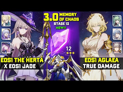 NEW! MOC 12 v3.0 - E0S1 The Herta & E0S1 Aglaea | Honkai Star Rail.