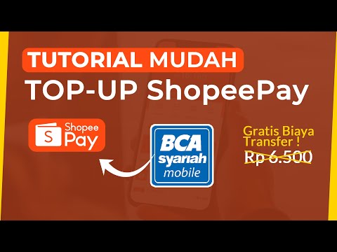 [ UPDATE!! ] Cara Mudah Top-up ShopeePay dari BCA Syariah Mobile