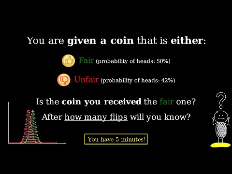 Checking if a coin is Fair | Quant Interview Questions