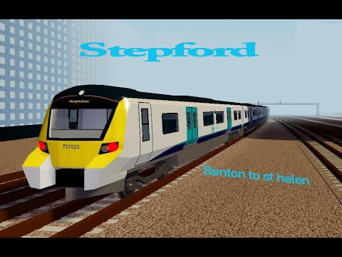 Stepford County Railway! Benton to St. Helens Bridge. Togepi plays Roblox!