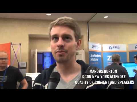 QCon New York Attendee Testimonial - Marcus Burton