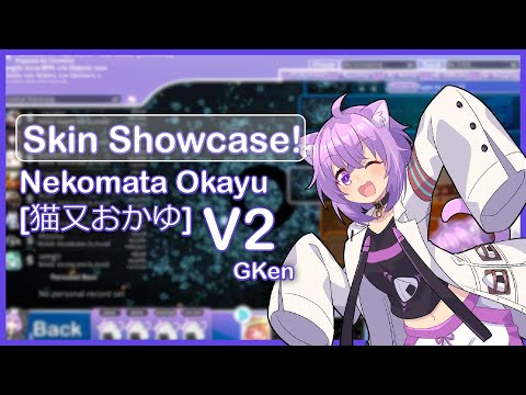 Osu!Skin Nekomata Okayu [猫又おかゆ] (V2) by GKen