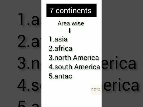 area wise continents.which is largest continent?