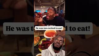 He was overly excited!!! 😩😂🤦🏾‍♂️ #fyp #shorts #foodie #funny #bwattstv