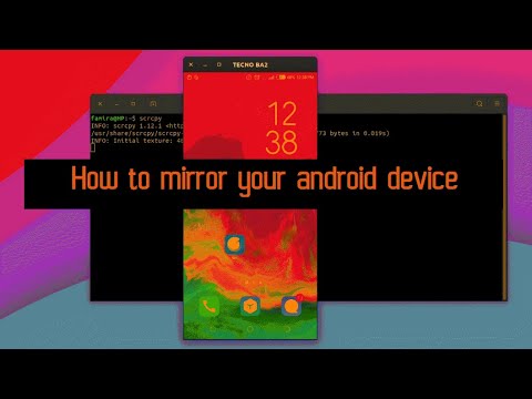 How to mirror your android device