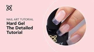BLUESKY Nail Design Tutorial - Hard Gel