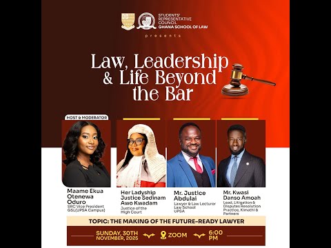 Law, Leadership & Life Beyond the Bar Series