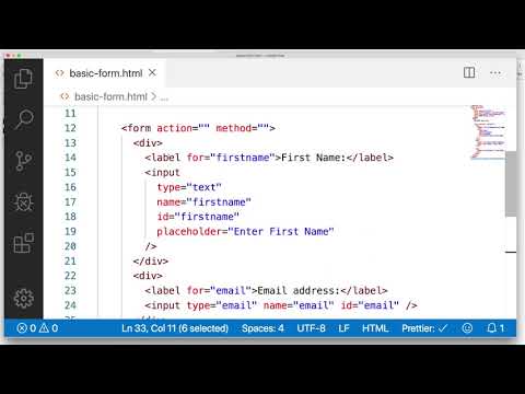 HTML Forms