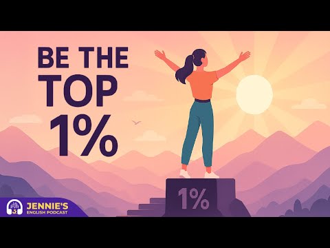 Be the Top 1% | English & Chill with Jennie | English Podcast
