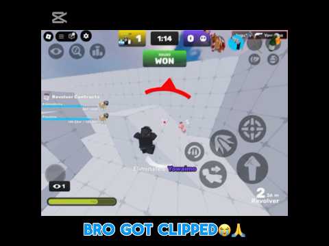 Bro got clipped and rage quitted😭🙏 #roblox rivals