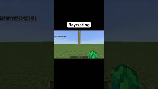 Raycasting With Commands #mcpe #minecraft #commandblock #tutorial #mcbe