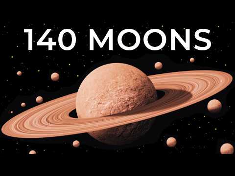 Saturn Has Over 140 Moons... Fall Asleep Exploring Every Strange World | A Relaxing Journey