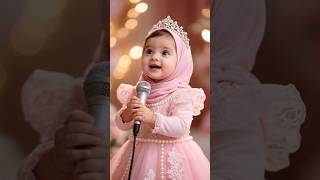 Cute Baby Reciting Quran💕Islamic Video For Kids #shorts​ #islamicshorts​ #kidsvideo​ #aibaby​ #islam