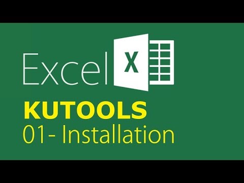 Kutools For Excel - 01 Installation