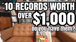 10 Records Worth Over $1,000 Each! Do you have them?