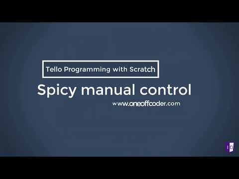 Tello Programming: Spicy manual control