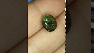 NATURAL UNHEATED GREEN SAPPHIRE