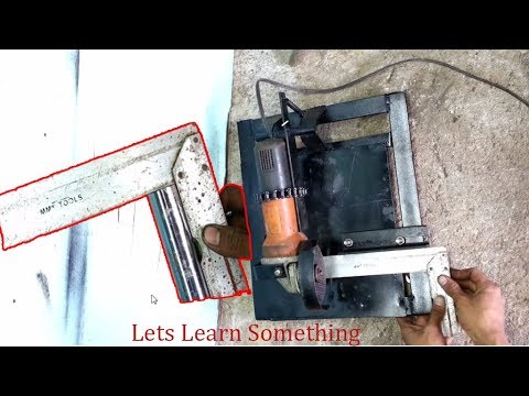 DIY / Angle Grinder Stand || Let's Learn Something