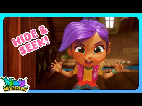 Let's Play Hide and Seek! | FULL EPISODE | Cartoon for Kids | Windy Weatherfoot