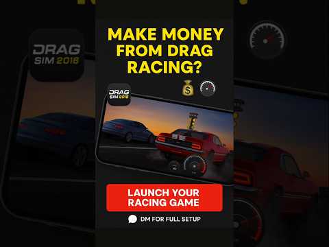 Drag Sim 2018 Unity Source Code 🚗💨 | Launch a Realistic Racing Game in 2025! #shortsfeed