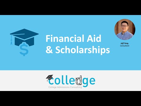 Colledge Financial Aid & Scholarships Webinar