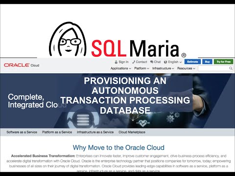Provisioning an Autonomous Transaction Processing Database