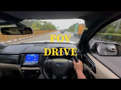 My First POV Test Drive : Ford Endeavour 2021 | City to Highway Journey | DriveSight |